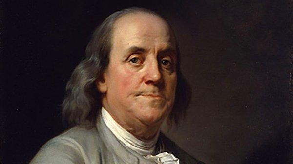 10. Benjamin Franklin