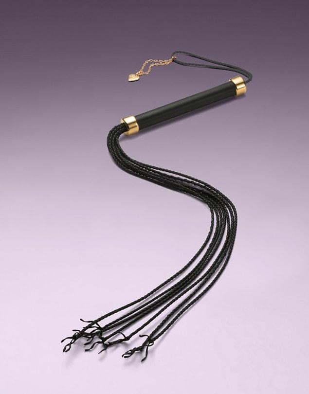 7. A leather cat whip, the most expensive one!