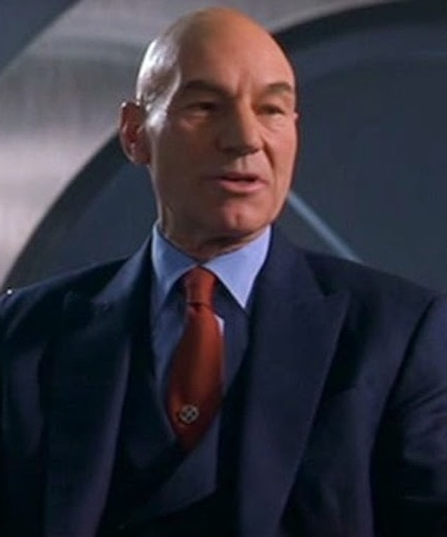 8. Profesör X (Patrick Stewart) / Mazhar Alanson