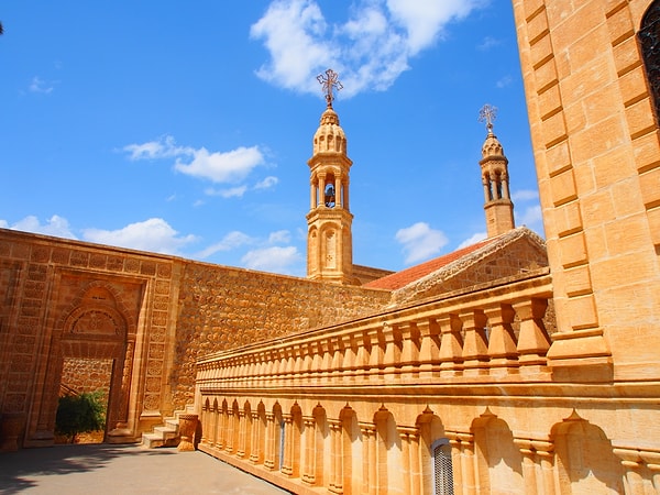 14. Монастырь Мор-Габриэль, Мардин, Турция / Дата основания: 397.