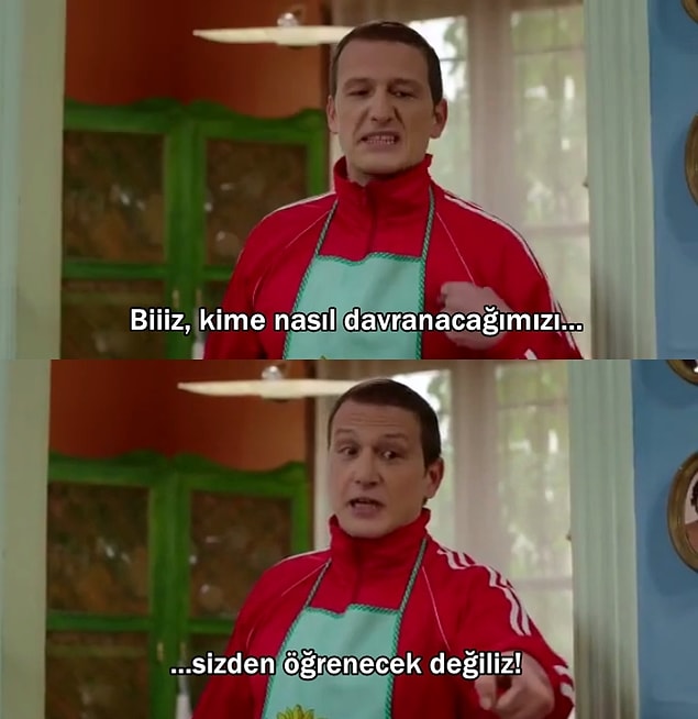 1. Beş Kardeş'ten beş kardeş etkisi yaratan gönderme: