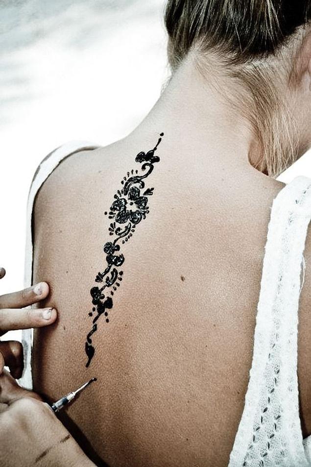 19. Or a tattoo that you get temporarily drawn on your body can provide you with the nice looks without the pain.