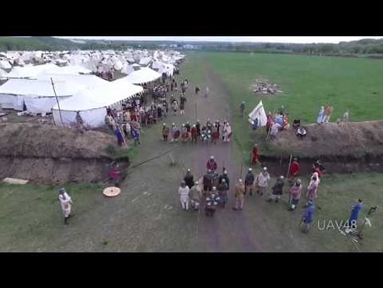 Русборг 2016: копьё сбивает беспилотник