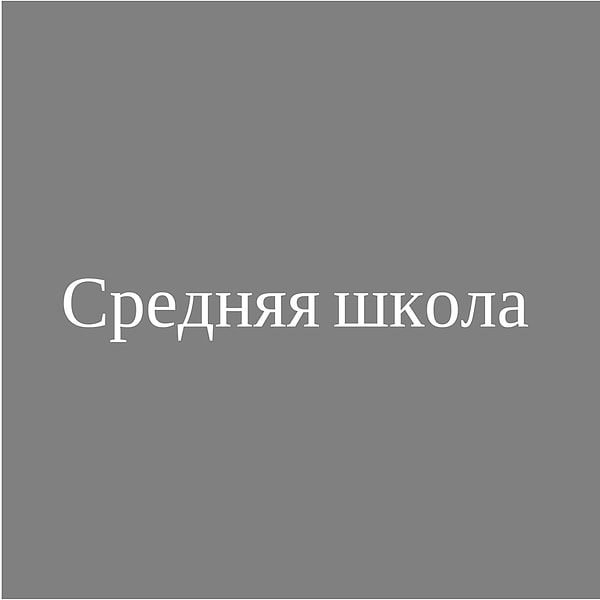 Неполное среднее образование