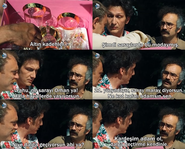 19. Beş Kardeş dizisinin final bölümünde: