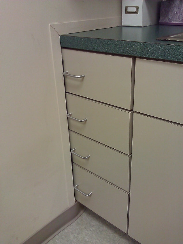 15. These impossible drawers.