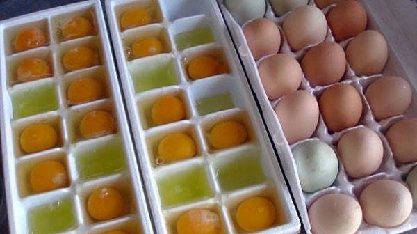 12. Eve gereğinden fazla yumurta aldıysanız bozmamak gerek!