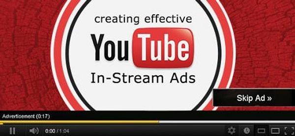 6. Youtube Reklamları