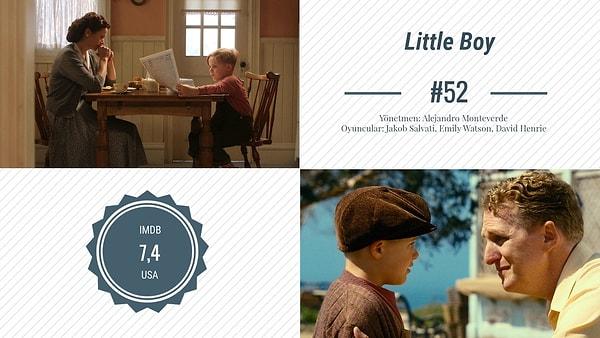 35. Little Boy / Ufaklık | IMDB: 7,4