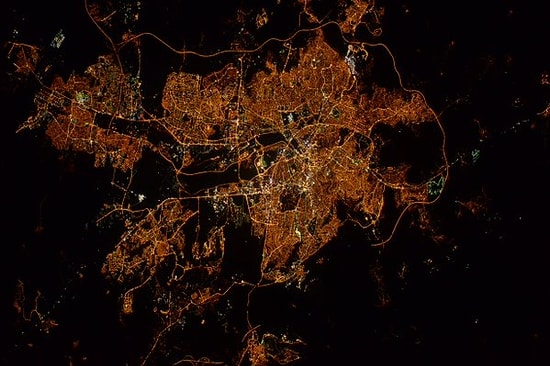 NASA Astronotu Timothy Kopra'dan Fotoğraflı Paylaşım: 'İyi Akşamlar Ankara'