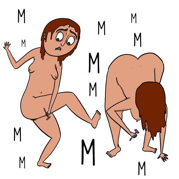 3. А если решишь побрить, то это будет ад на Земле