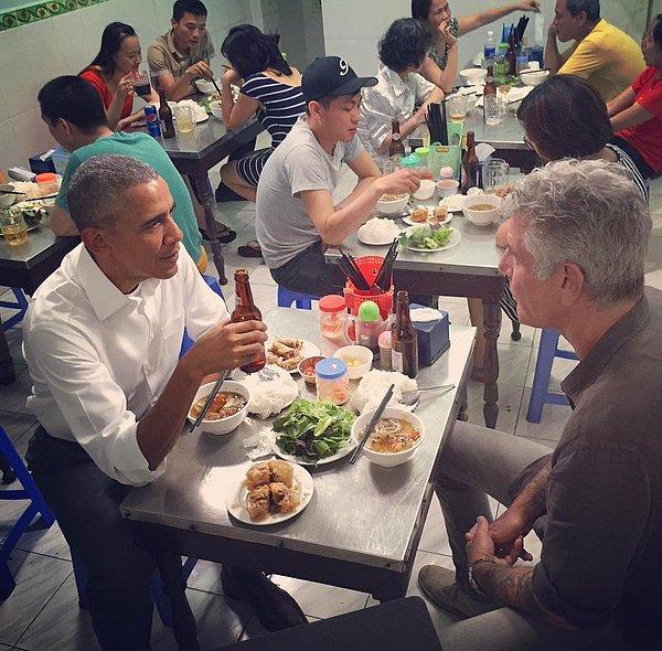 5. Obama'nın Vietnam'daki 18 TL'lik Akşam Yemeği Dünya Gündeminde