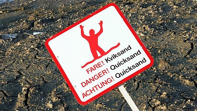 9. Kısacası, olur da bir gün bir bataklığa saplanırsanız yapmanız gereken basitçe şudur: