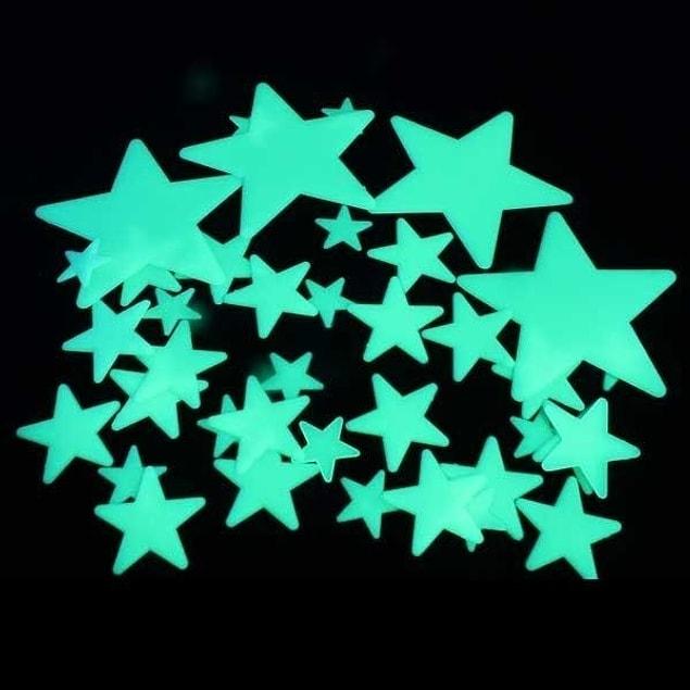 12. Stars that glow in the dark