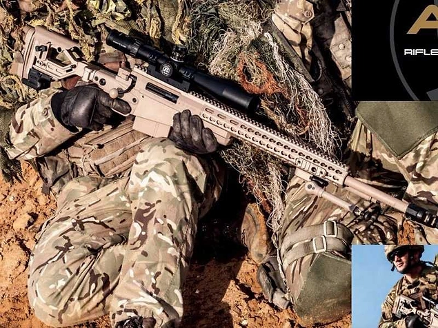 Accuracy International is a British company that creates incredibly accurate rifles for the army and police. They are more accurate than conventional rifles because the bolt mechanism is firmly fixed and separated from the rest of the rifle.