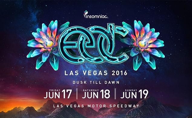 7. Electric Daisy Carnival: June 17th-19th - Las Vegas, NV, USA
