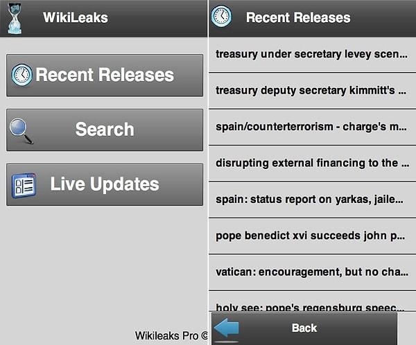 8. Wikileaks