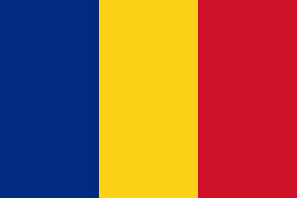2. Romanya ve Çad Bayrakları Aynı ama Sadece Bir Renkte Ton Farkı Var