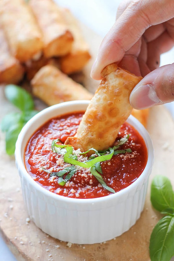 8. Палочки вон тон из моцареллы