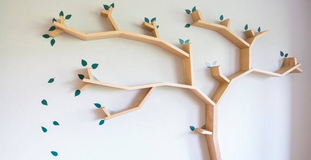 Почувствуйте дух природы с этими книжными полками от BespOak Interiors