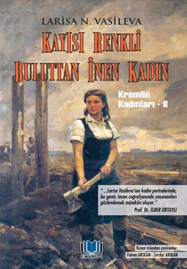 24. Kremlin Kadınları 2 - Kayısı Renkli Buluttan İnen Kadın - Larisa N. Vasileva