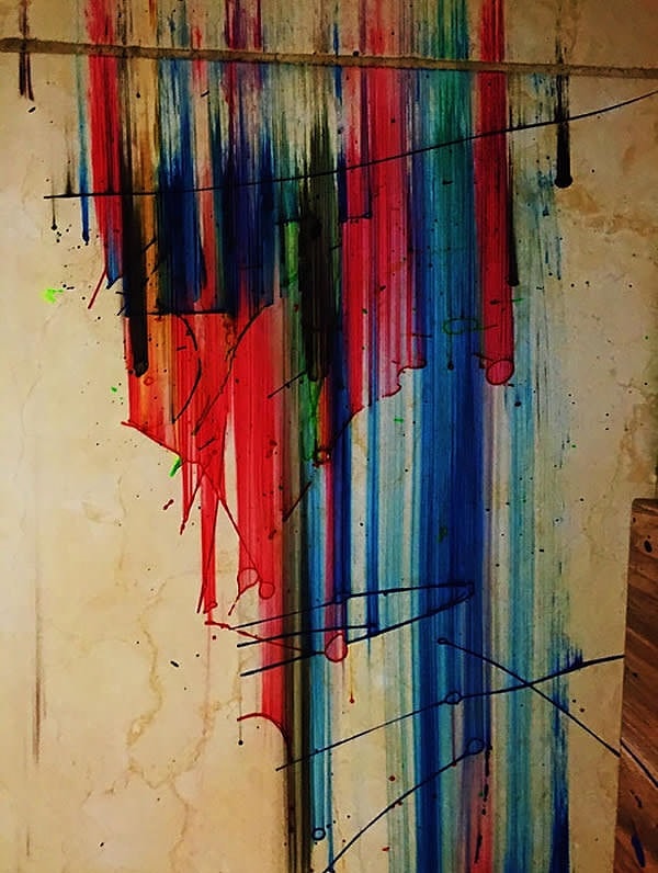 10. Разлитая краска