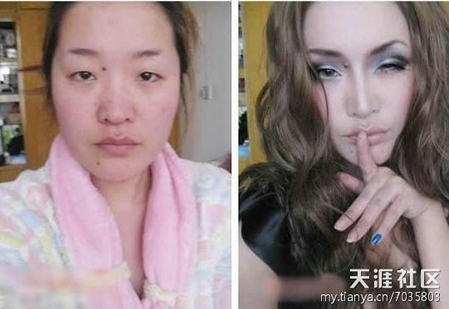 15. This is not make up, this is something else.