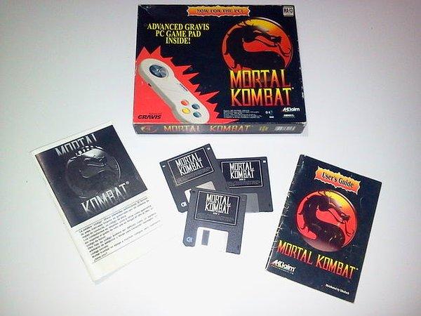 8. Mortal Kombat da diskete sığdırılması başarılan oyunlardandı.