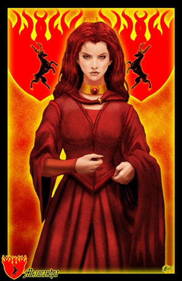 14. Melisandre: the Red Woman