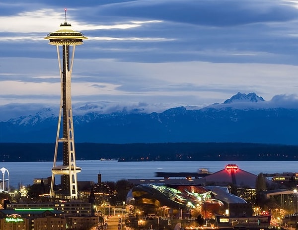 6. Спейс-Нидл, Сиэтл, Вашингтон (1961)