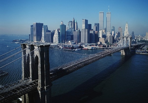 7. Бруклинский мост, Нью-Йорк (1869 – 1883)