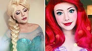 "Disney Bağımlısı" Genç Richard'dan Orijinallerini Aratmayan Prenses Taklitleri