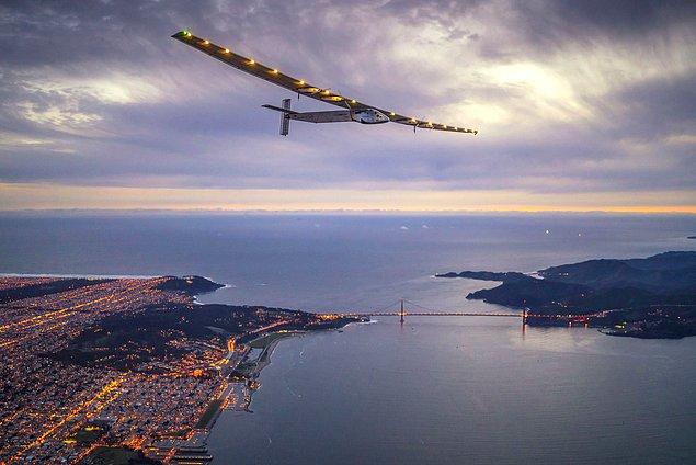 Dünya turuna 5 Mart 2015'te Abu Dabi'den başlayan Solar Impulse 2'nin tamamladığı 13 etap ise şöyle: