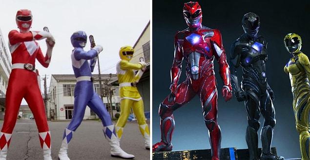 13. Power Rangers 1993 And 2017