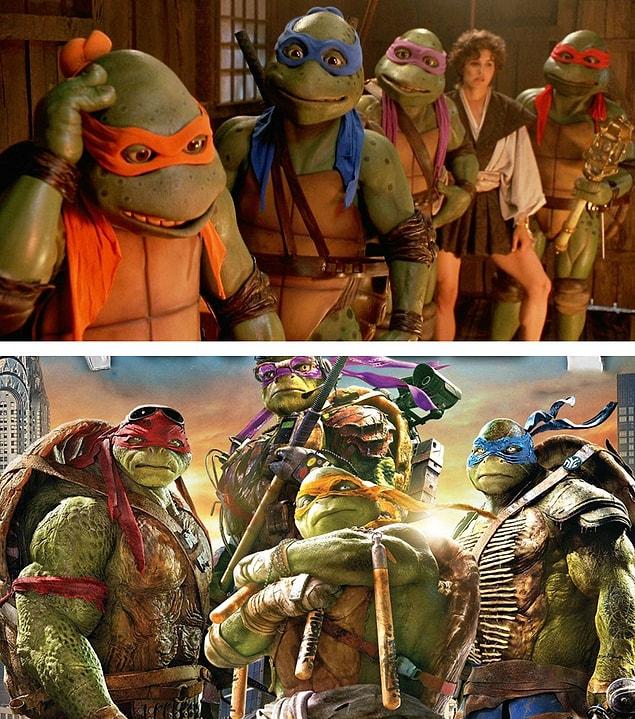 19. Ninja Turtles 1993 And 2016