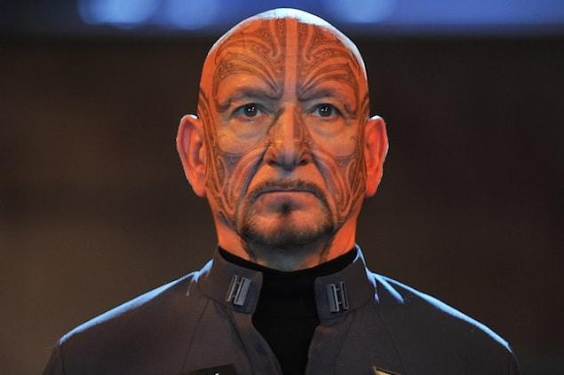 17. Ben Kingsley's tattooed face in "Ender's Game."