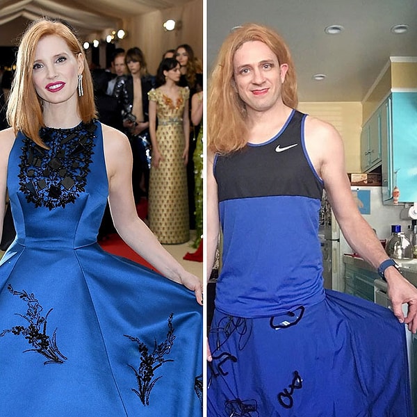 12. Джессика Честейн на Met Gala