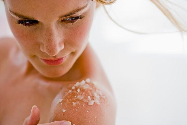 5. Pamper your body with peeling sessions.