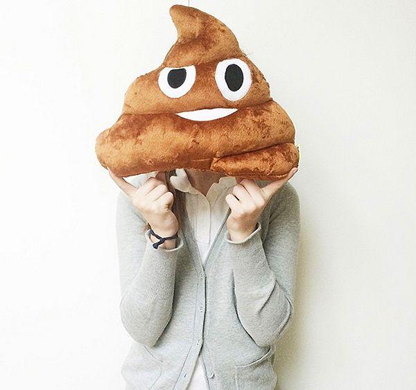 15. The poop emoji will help you pour out your emotions in your darkest depressed days.