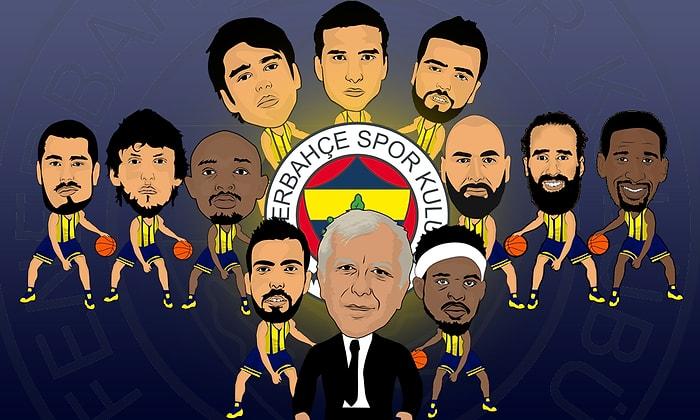 Şampiyon Fenerbahçe'nin Basketbol Takımı Kadrolarından Geçmişten Günümüze 16 Efsane İsim
