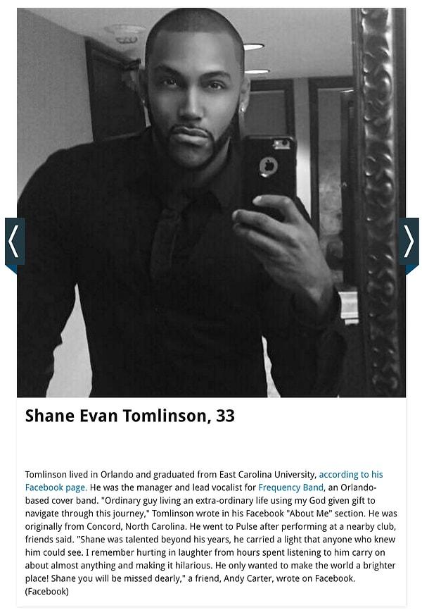 1. Shane Evan Tomlinson, 33