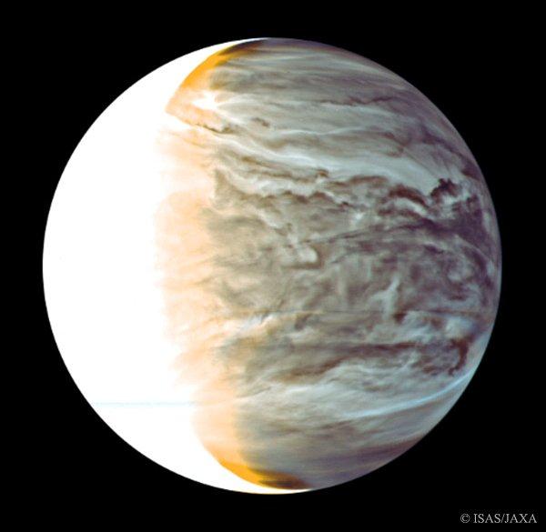 22. Akatsuki Uzay Sondasından Kızılötesi Görüntüsüyle Venüs'de Gece