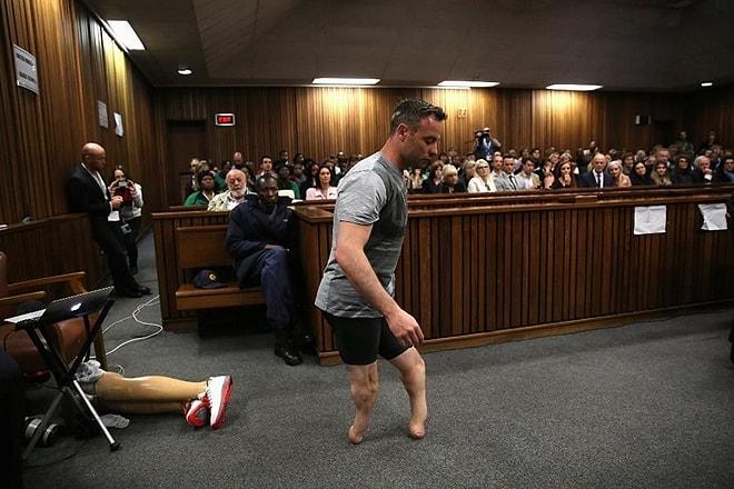 Pistorius Mahkemede Protezlerini Çıkarıp Yürüdü