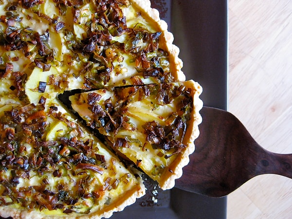 10. Луковый пирог