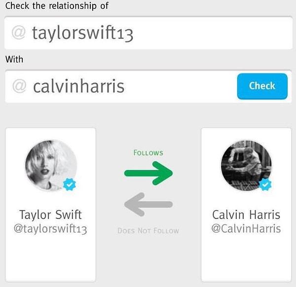 Swift ve Hiddleston'ın fotoğrafları dün ortaya çıkınca, Harris attığı o tweeti sildi, onu takipten çıkardı ve hatta blokladı!