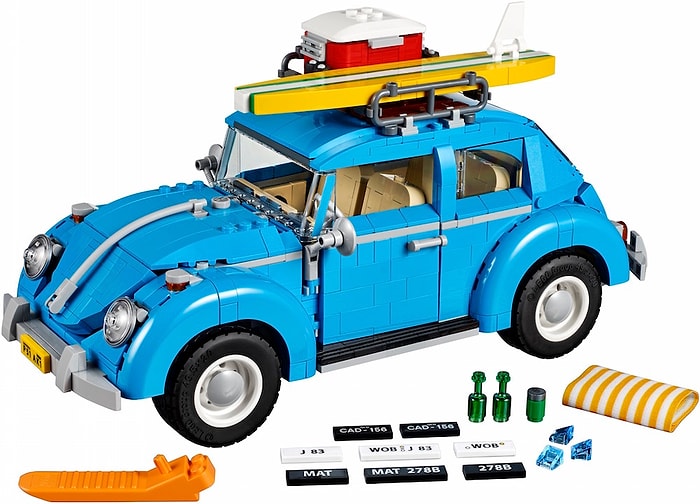 Legodan Yapılan 1960 Model Vosvos Sahile Gitmeye Ne Dersiniz?