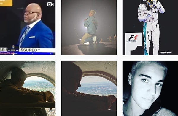 7. Justin Bieber (@justinbieber) - 71.4 миллионов подписчиков.