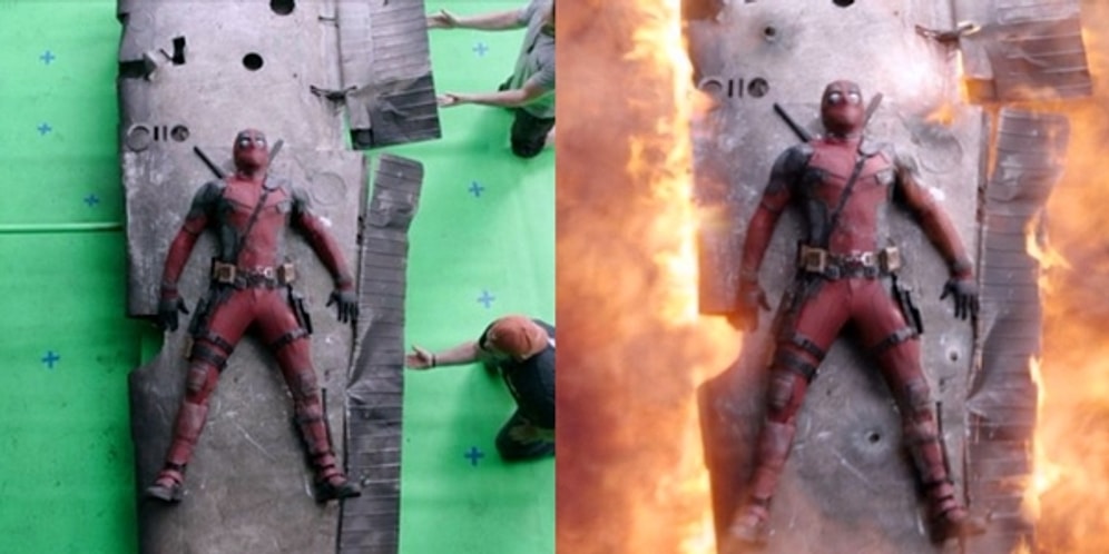 Sinema Bir Sihirdir! Popüler Filmlerin Özel Efekt Öncesi ve Sonrasını Karşılaştıran 27 Görsel