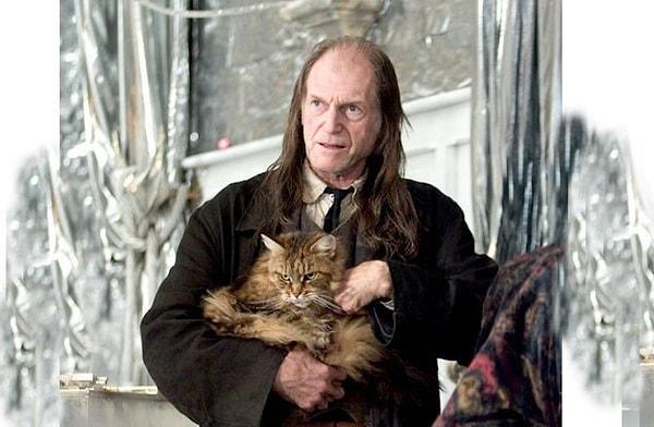 David Bradley, Argus Filch karakterini canlandırmıştı ve Hogwarts'ın pek sevimsiz müstahdemi olarak biliniyor.