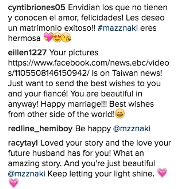 Одни люди в комментариях желали ребятам счастья и любви на всю жизнь.